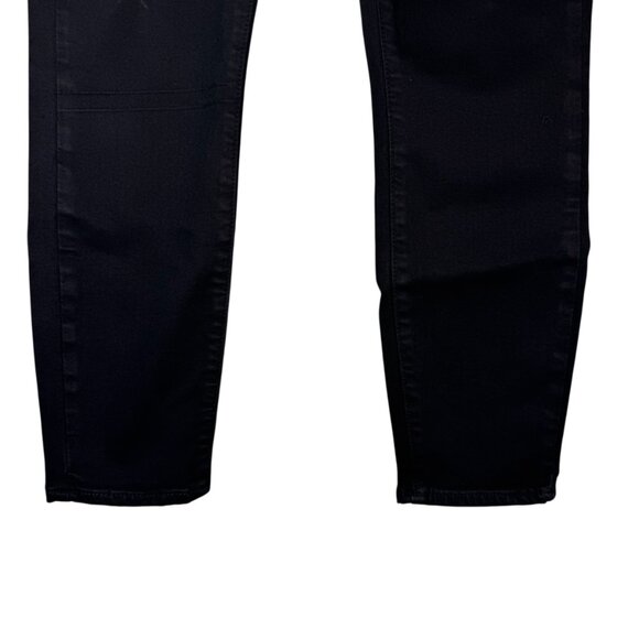 Paige Black Skyline Skinny Jeans Pants Goth Punk Emo Grunge Alternative Sz 28 - Picture 4 of 7